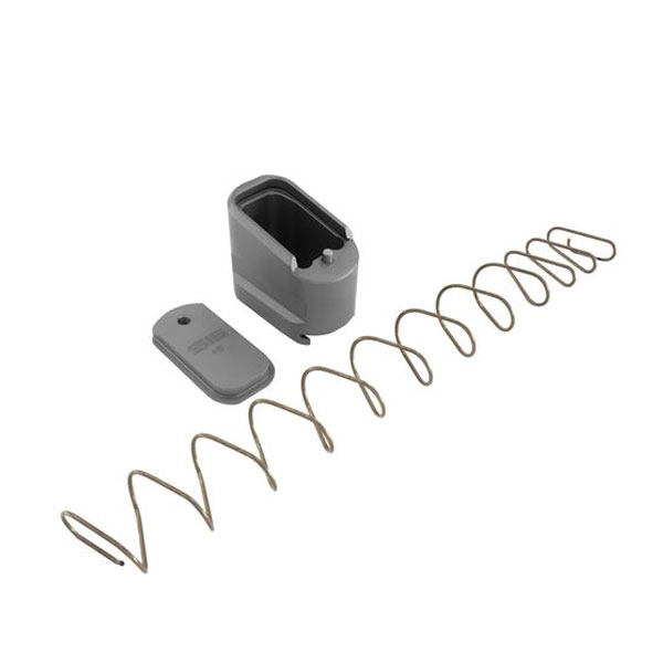Shield Arms S15 +5 Magazine Extension, Gray - SA-S15-ME-5-GREY
