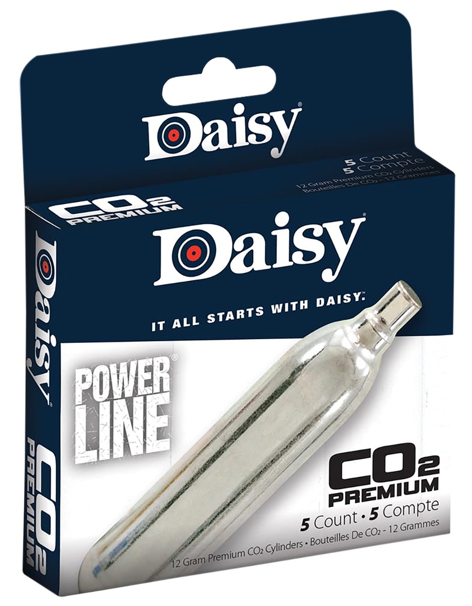 Daisy Outdoors Powerline Premium CO2 5ct - 997580-611