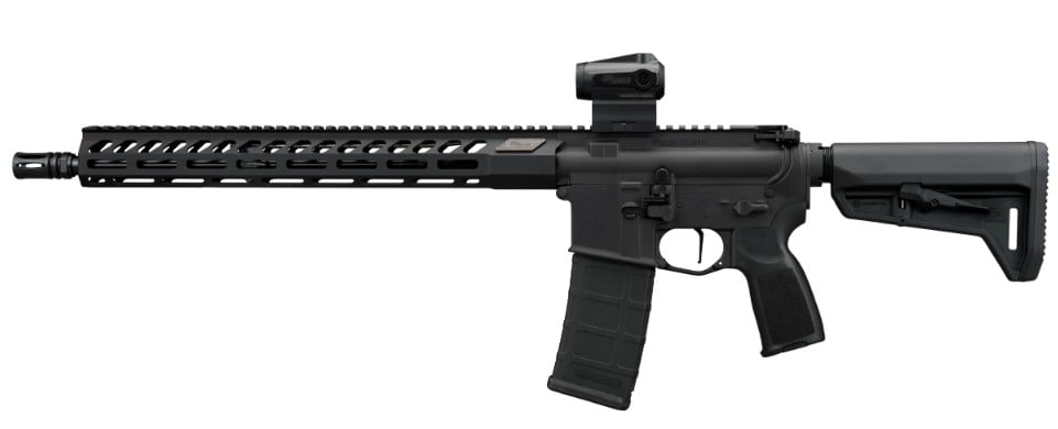 Sig Sauer M400 Forge 16" 5.56 NATO 30rd AR Rifle w/ ROMEO-MSR Gen II Red Dot, Black