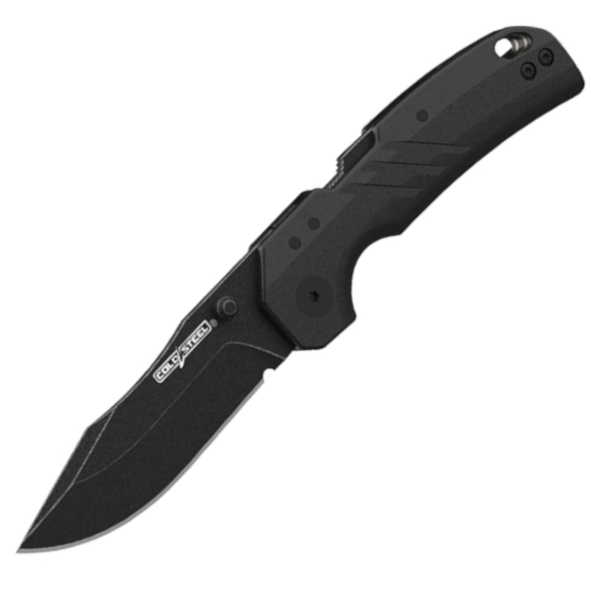 Cold Steel Engage Folding Knife, Clip Point, Black - Smooth Deployment, Perfect for Tactical and Everyday Use - CS-FL-30DPLC-10B