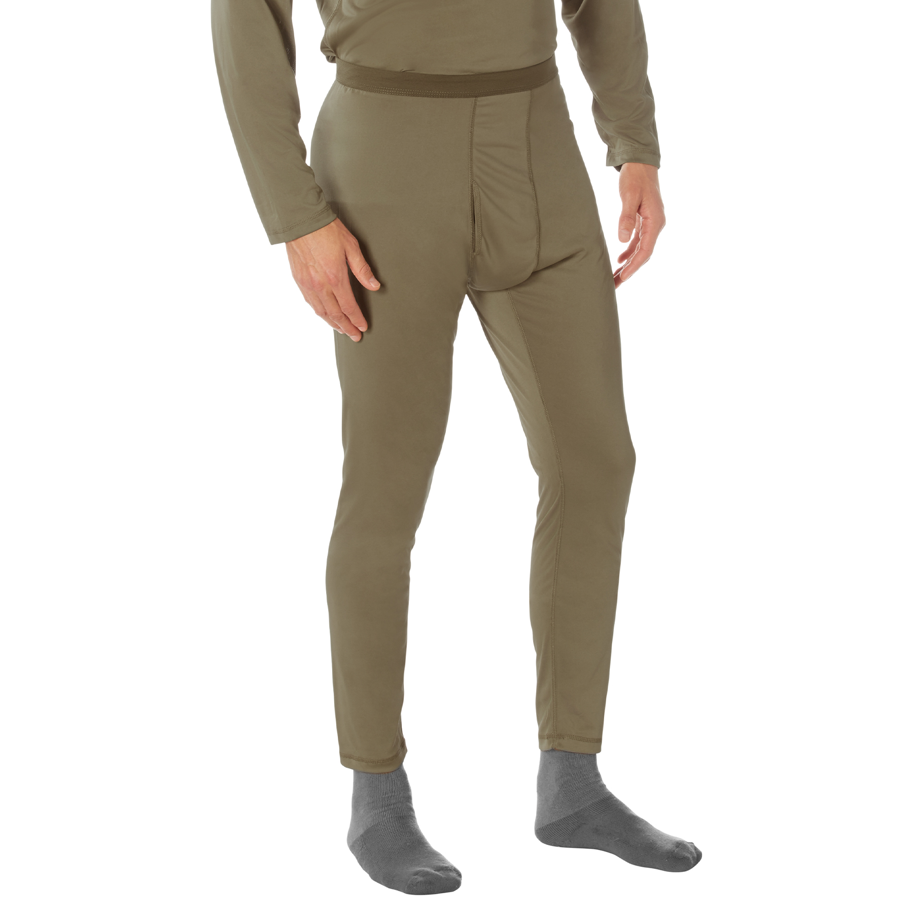 Rothco Ecwcs Gen III Silk Weight Bottoms - Ar 670-1 Coyote Brown, X-Large