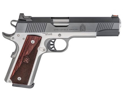 Springfield 1911 Ronin 5" 8rd 10mm Pistol w/Checkered Cocobolo Grips - PX9121L