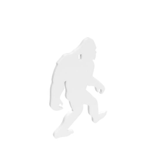 Birchwood-Casey Birchwood Casey AR500 3/8" Steel 1 Hole Animal Silhouette Target - Yeti 1/ct