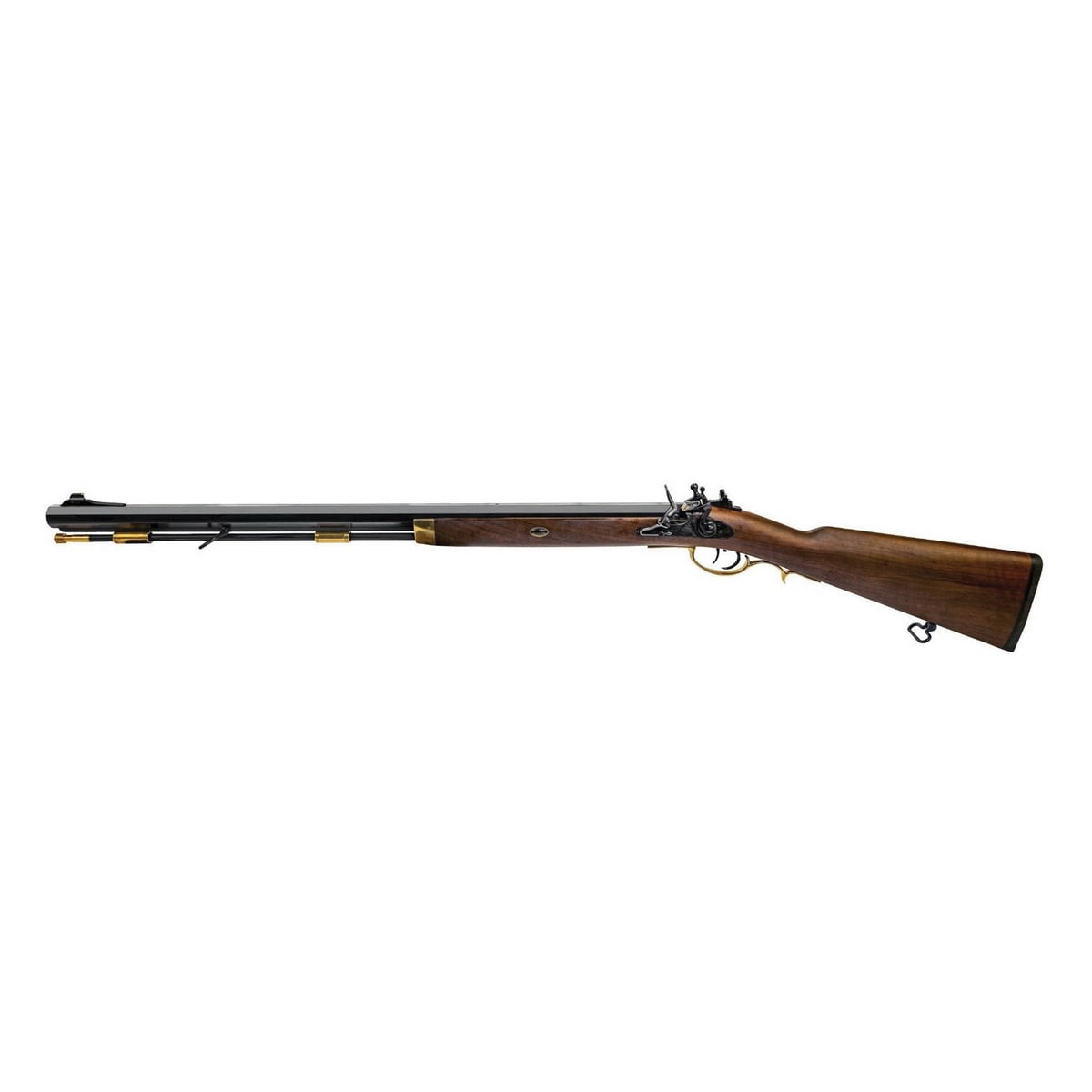 Taylors & Company Traditional Hawken Hunter .54 Cal Flintlock Rifle - Authentic Flintlock for Superior Hunting Performance - 210112