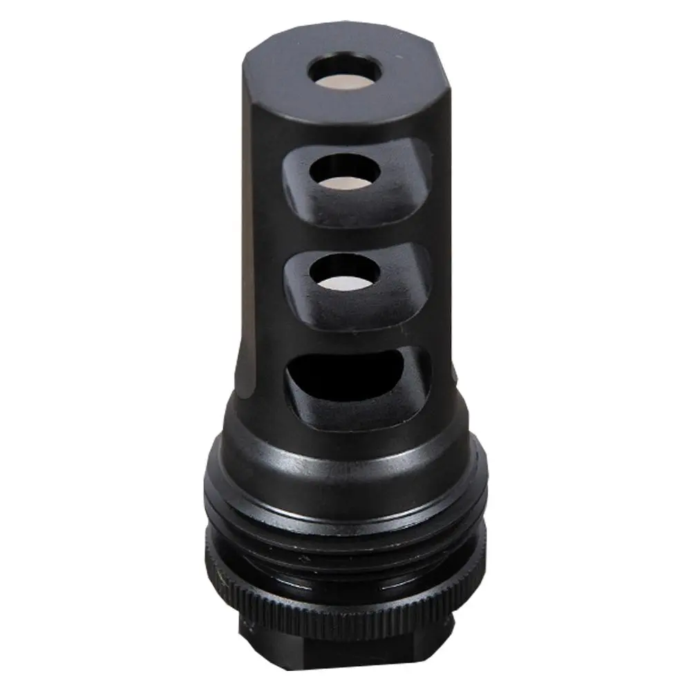 SilencerCo ASR Muzzle Brake .30 Cal/7.62mm 1/2-28 Thread Black