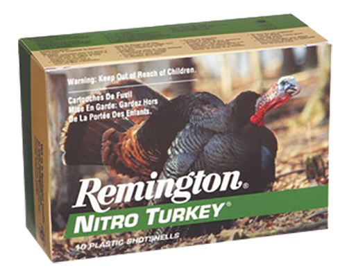 REMINGTON NITRO-TURKEY 12GA 3″ – 1-7/8OZ #4 10RD 10BX/CS - No Credit Card Fees - Low, flat rate shipping