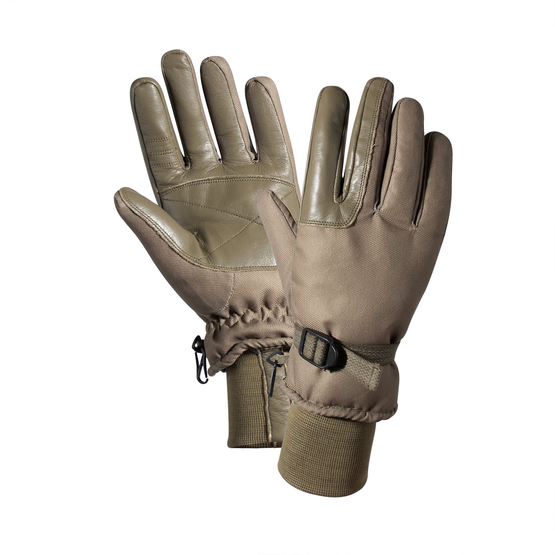 Rothco Cold Weather Insulated Gloves - Ar 670-1 Coyote Brown, X-Large