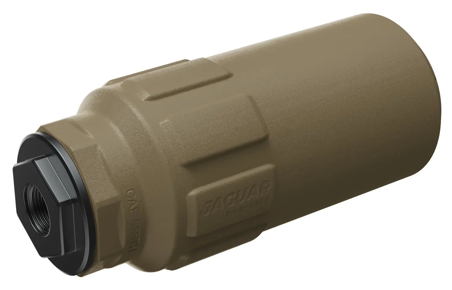 BUKTEK CAF556TH-NF Fatty 5.56mm Suppressor 4.5" FDE