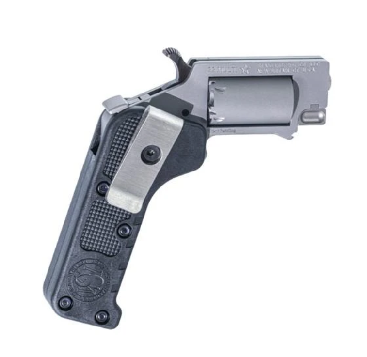 Switch Gun Combo Stainless Steel with Belt Clip  .22 LR/.22 WMR 5rd  .75" Barrel Polymer Grip Belt Clip - Switch Gun Combo BC