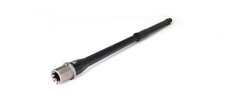 Faxon 18" Gunner 6.5 Grendel 416-R Nitride Barrel with Nickel Teflon Extension - 15BG8M18NGQ-5R-NP3