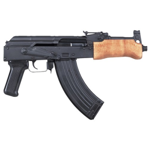 CENTURY ARMS Mini Draco 7.62x39 7.8" 30rd AK47 Pistol - Wood / Black