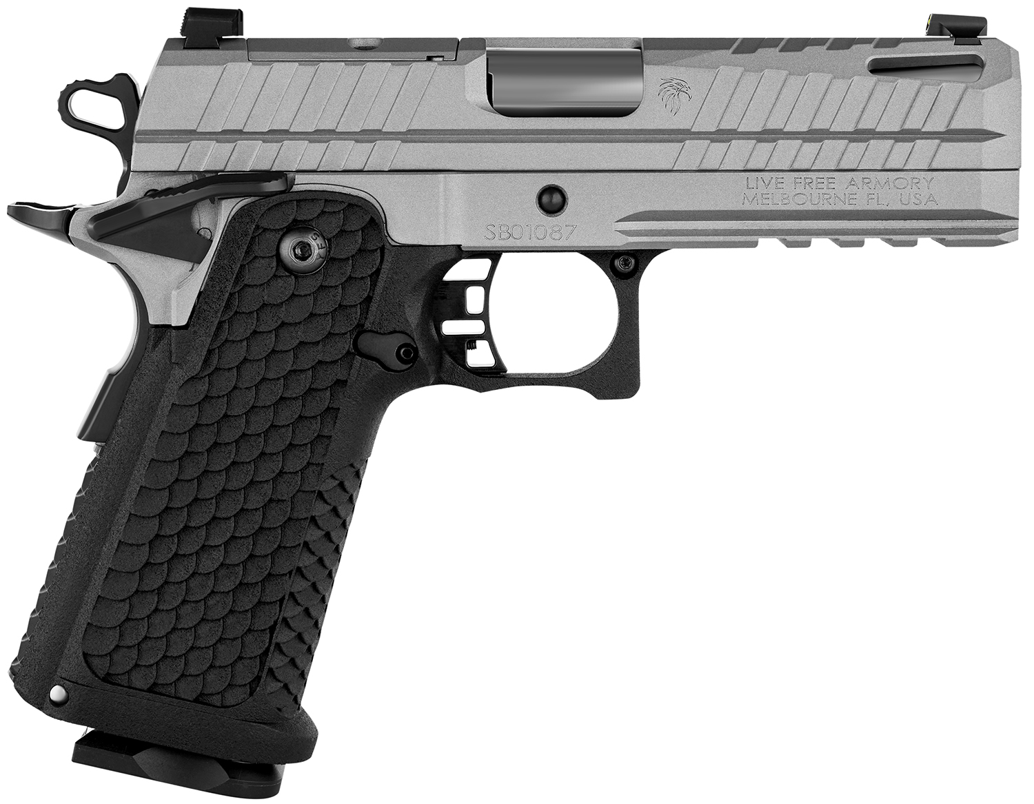 Live Free Armory Apollo 11 9mm Pistol - 17+1, 4.15" Barrel