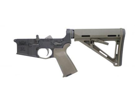 PSA AR15 MOE EPT Lower, Olive Drab Green - 516446916