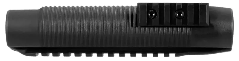 Aim Sports MFE500 Shotgun Polymer Body with Aluminum Side Rails Black Finish for Mossberg 500