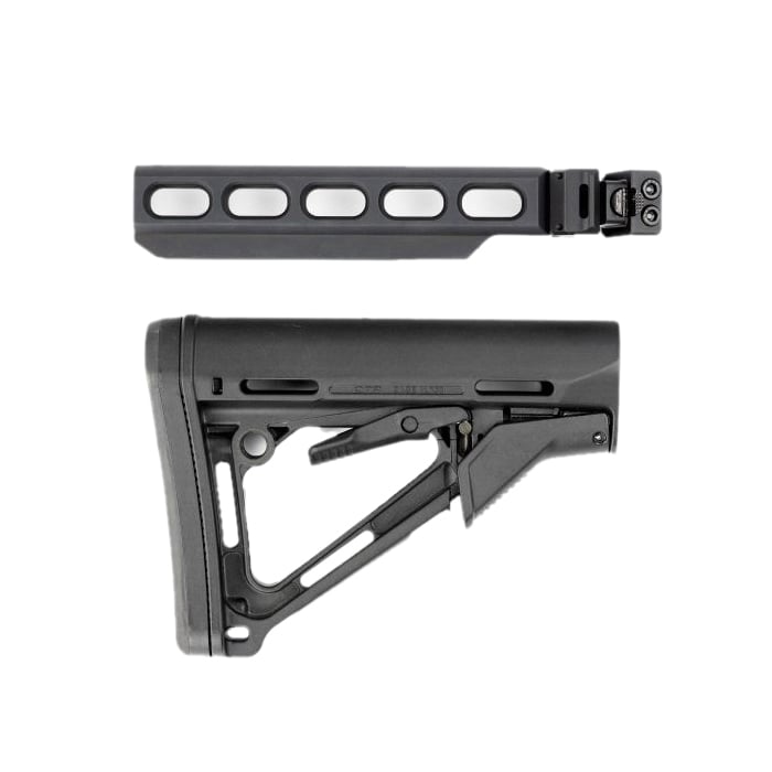 Samson Manufacturing The BRE Bufferless Receiver Extension, Black - Lightweight and Stable - 04-06143-01