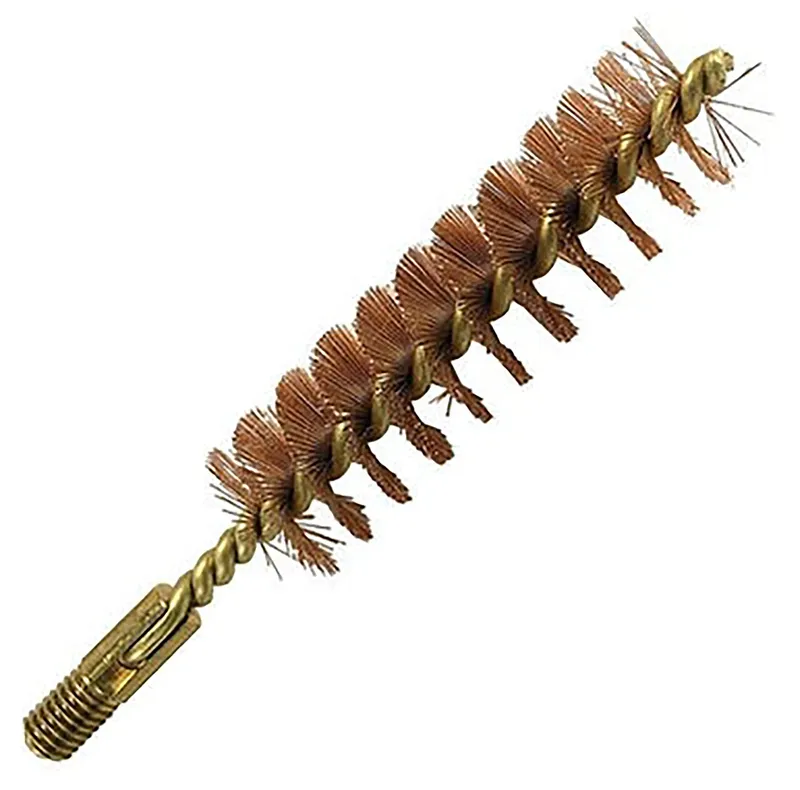 CVA AC1463 Cleaning Brush 45 Cal For Muzzleloaders 1032 Thread Brass Bronze Bristles