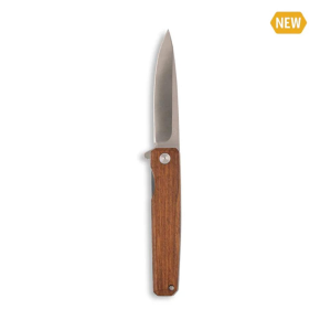 Outdoor-Edge Outdoor Edge Peleus Folding Knife 3-3/10" Clip Point Blade Wood