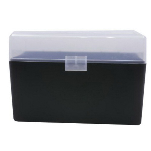 Berrys Bullets 410 .270 Win/.30-06 Spfld 50 Round Flip-Top Ammo Box, Clear/Black - 91023