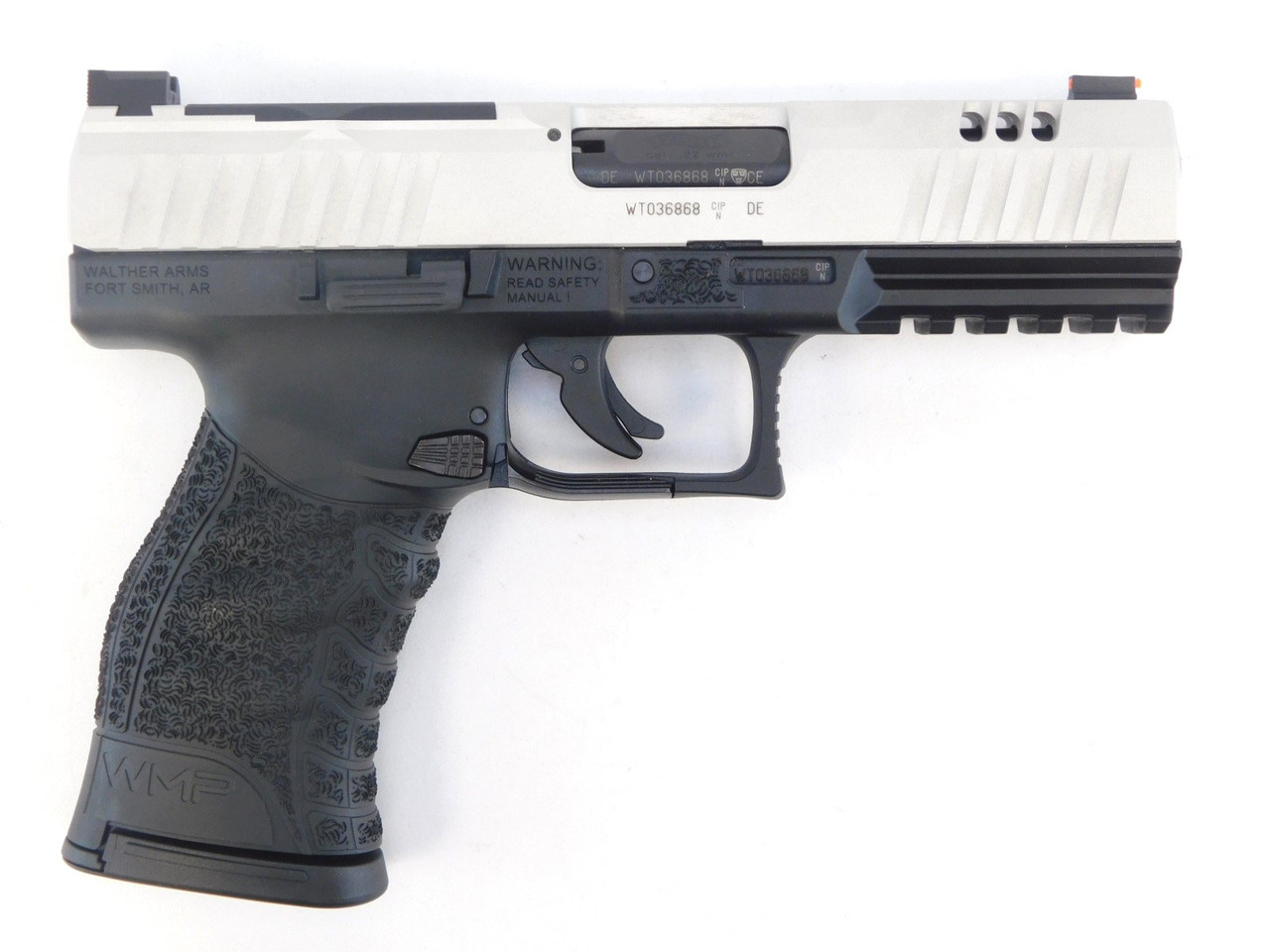 Walther WMP Silver .22 WMR Semi-Auto Pistol 15rd