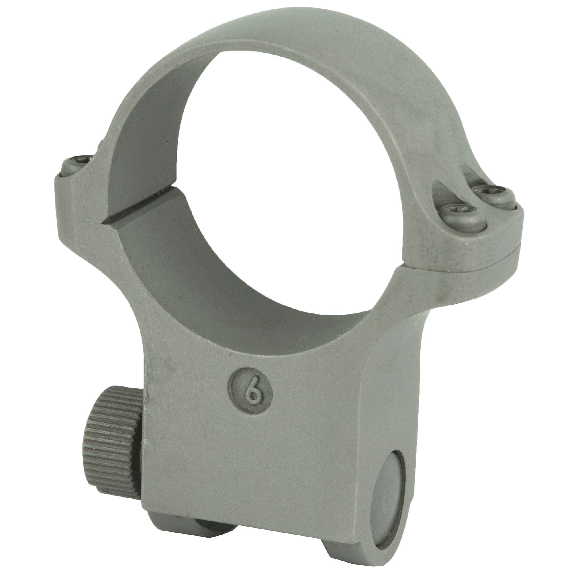Ruger Standard, Ring, 30mm Extra High(6), Matte Stainless Finish, 6K30HM, Sold Individually