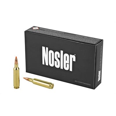 Nosler Trophy 22 Nosler Ammo 55 Grain Ballistic Tip 20 rds/box Ca Certified Nonlead - 61030