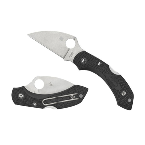 Spyderco Dragonfly 2 Folding Knife Wharncliffe, Black - C28FPWCBK2