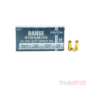 Fiocchi - Range Dynamics - 10mm - 180 Grain - FMJTC - 500