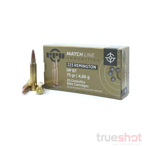 Prvi Partizan (PPU) - 223 Rem - 75 Grain - HPBT - Retail / 20