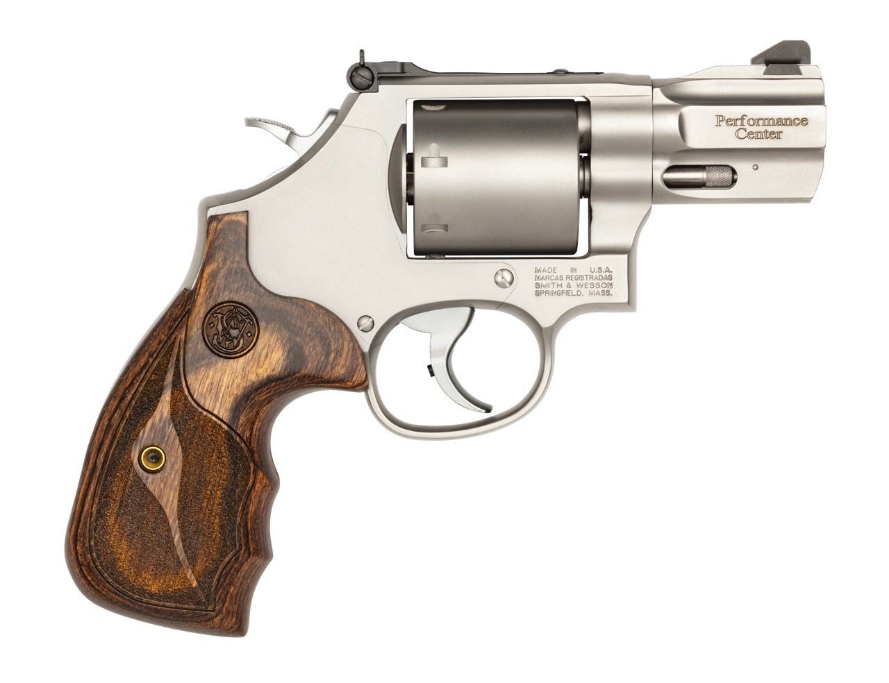 S&W 686 PERFORMANCE CENTER – 357 MAGNUM 7-SH 2.5″ SS WOOD - No Credit Card Fees - Low, flat rate shipping