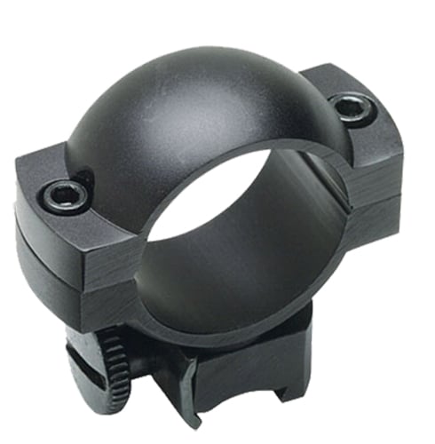 Redfield 30mm Medium Aluminum 2-Piece Scope Ring, Matte Black - 47323