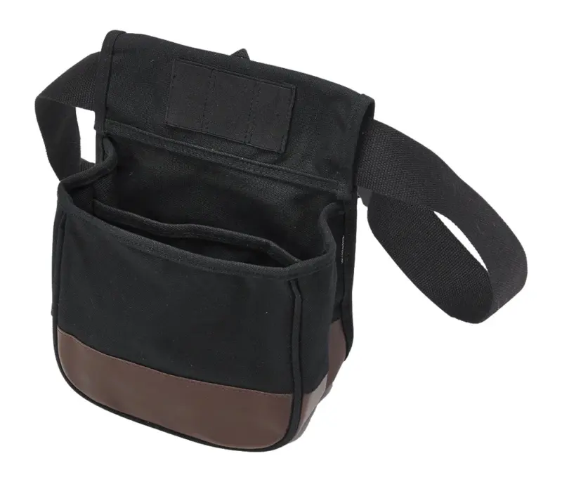 USP P23010 DIVIDED SHELL POUCH BLK/BRN