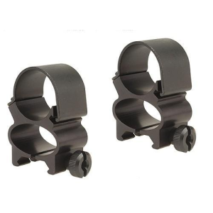 Weaver Detachable See-Thru Scope Rings - 1" Matte