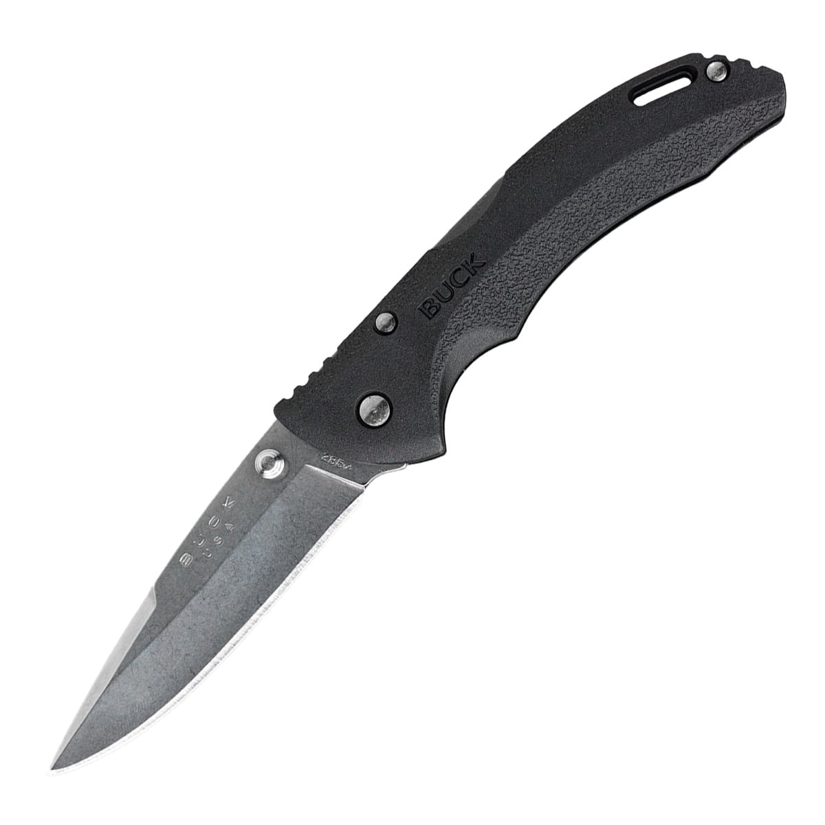 Buck 285 Bantam BLW Folding Drop Point Knife, Black - 0285BKS-B