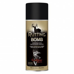 CONQUEST SCENTS ScentBomb Rutting 3.5 oz Aerosol - Whitetail Buck Testosterone