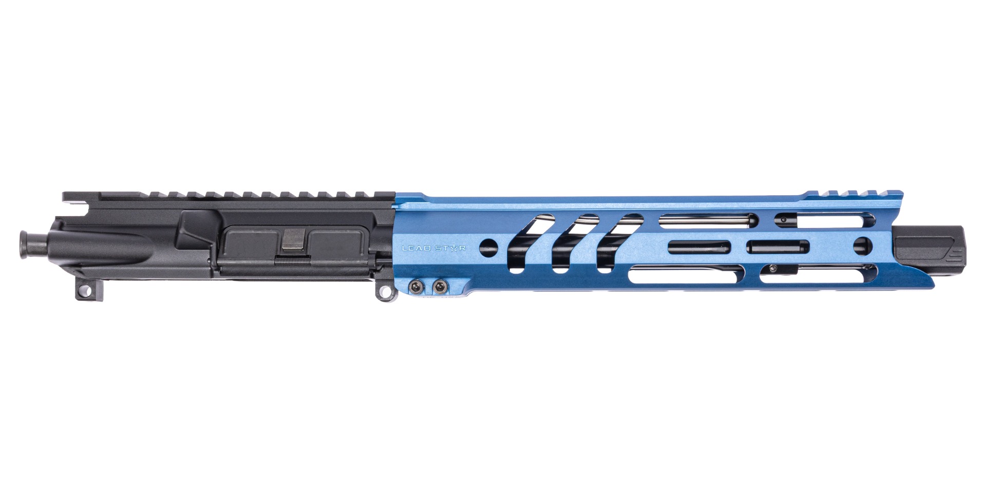 PSA AR-15 10.5" 5.56 NATO 1/7 Nitride LSA 11"  Hex Ravage No CH or BCG, Blue