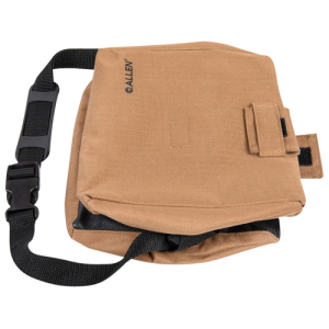 ALLEN Bench Shooting Bag Empty Black/Tan 600D Polyester