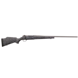 WEATHERBY Mark V Weathermark 6.5 Weatherby RPM 24" 4rd Bolt Rifle - Grey / Black Webbing