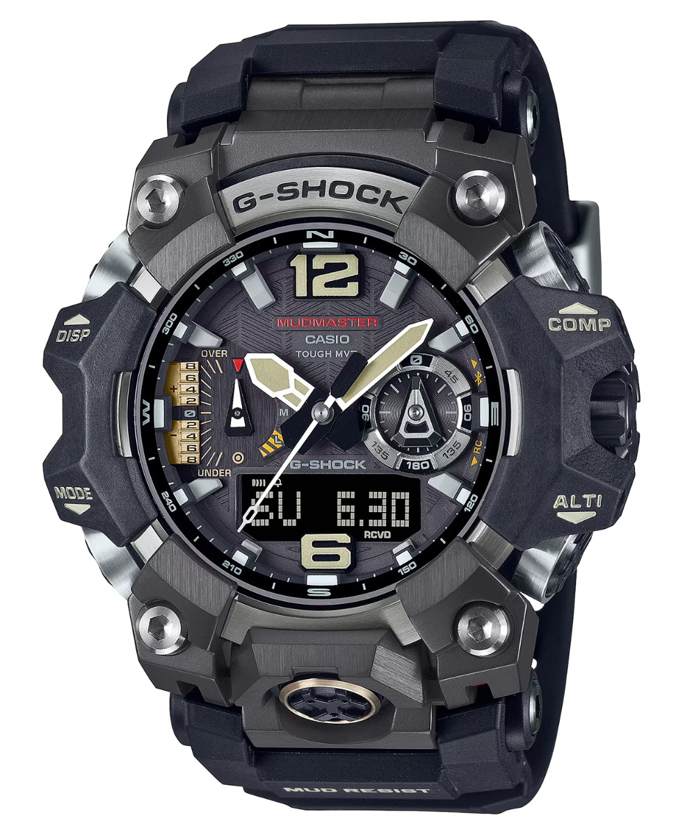 Casio G-Shock MudMaster Analog/Digital Wrist Watch, Black - GWGB10001ACR