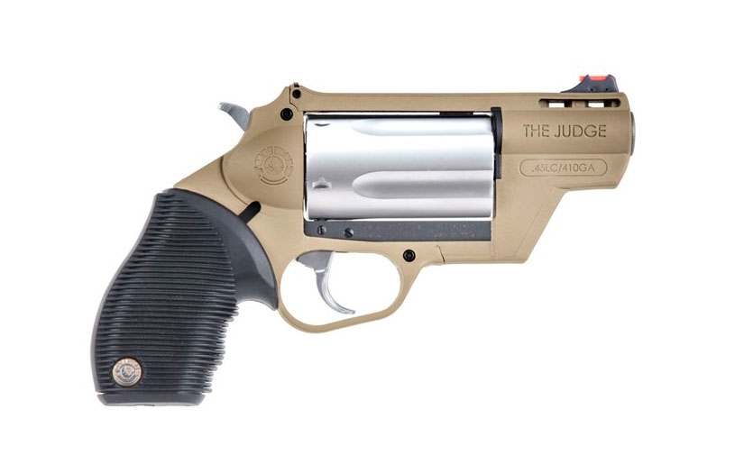Taurus Judge Public Defender 410 bore / 45 Colt 5rd 2" Revolver, FDE - 2-441029FDE