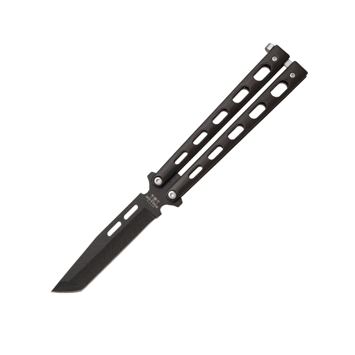 Bear & Son Buterfly Tanto Knife, Black - 115TANBCP