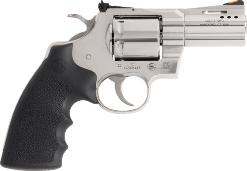 Colt Grizzly 357Mag Revolver, 3" Barrel, 6RD, Polished Stainless