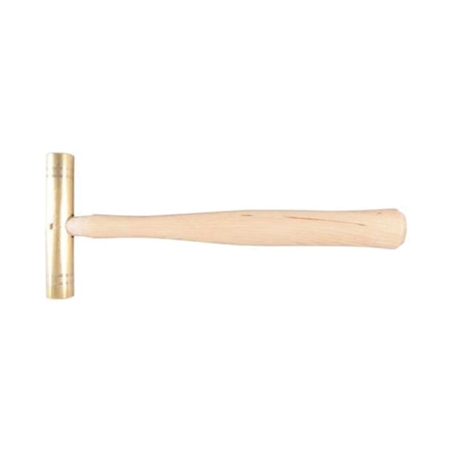 Grace USA 8 oz Head Wide Hammer, Brass