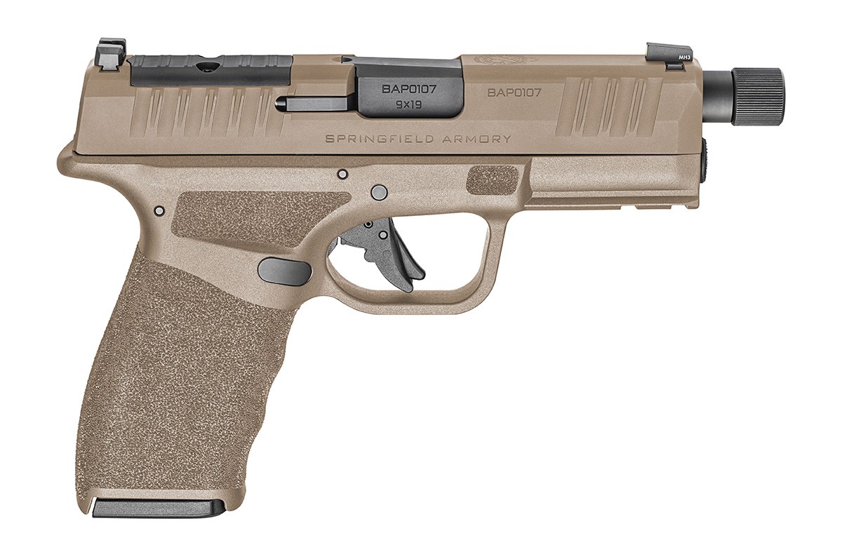 Springfield Hellcat 9mm FDE Threaded Pistol - 10+1