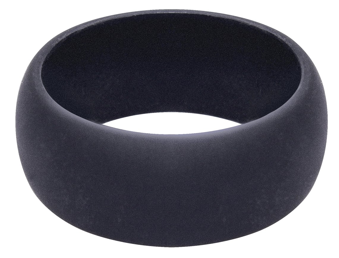 Rothco Silicone Ring - Black, Ring Size 11
