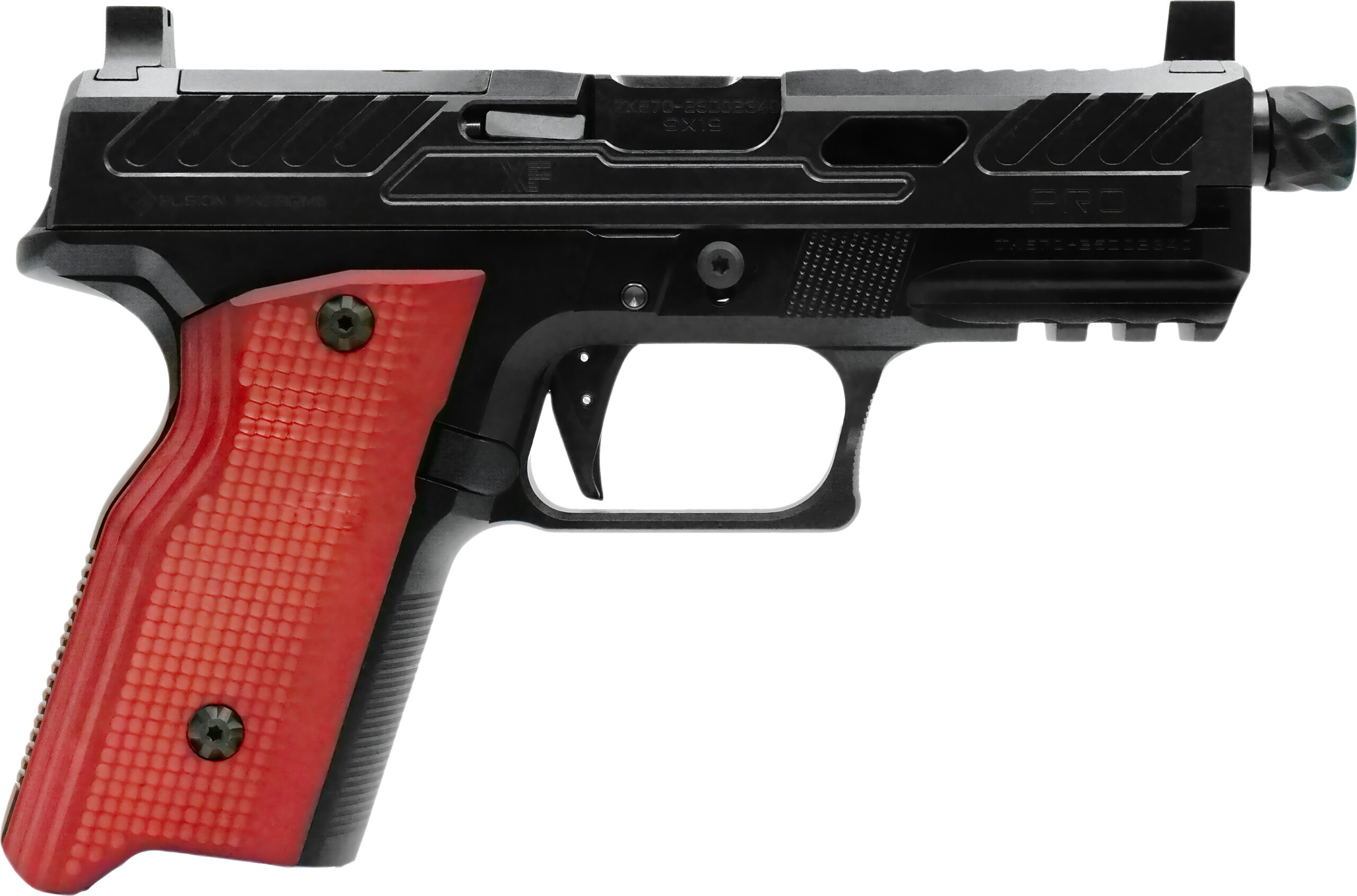 Fusion Firearms FUS XF PRO 9mm 10RD Black TB
