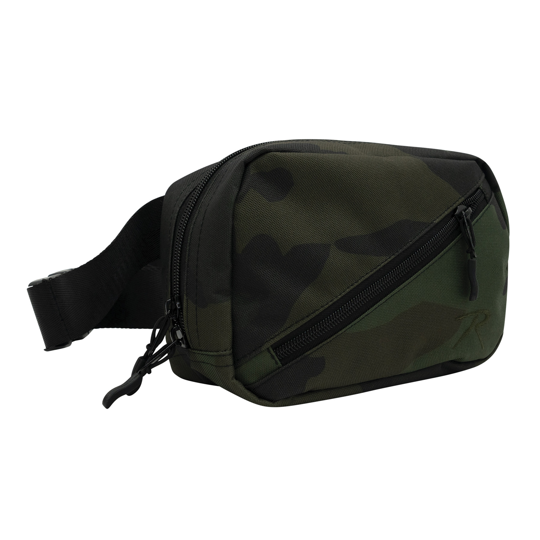 Rothco Crossbody Day Bag - Midnight Woodland Camo