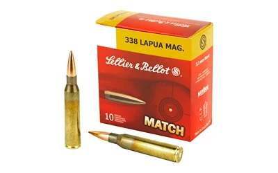 S 338LAPUA 250GR SIERRA HPBT 10/BX