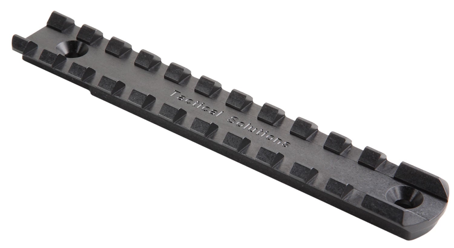 Tactical Solutions Trail-Lite Buck Mark Aluminum 1-Piece Standard Scope Rail, Matte Black - BMSR-STD