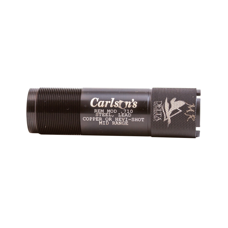 Carlson's Choke Tubes Delta 12 Gauge Mid Range Remington Extended Waterfowl Choke Tube, Blue - 07263