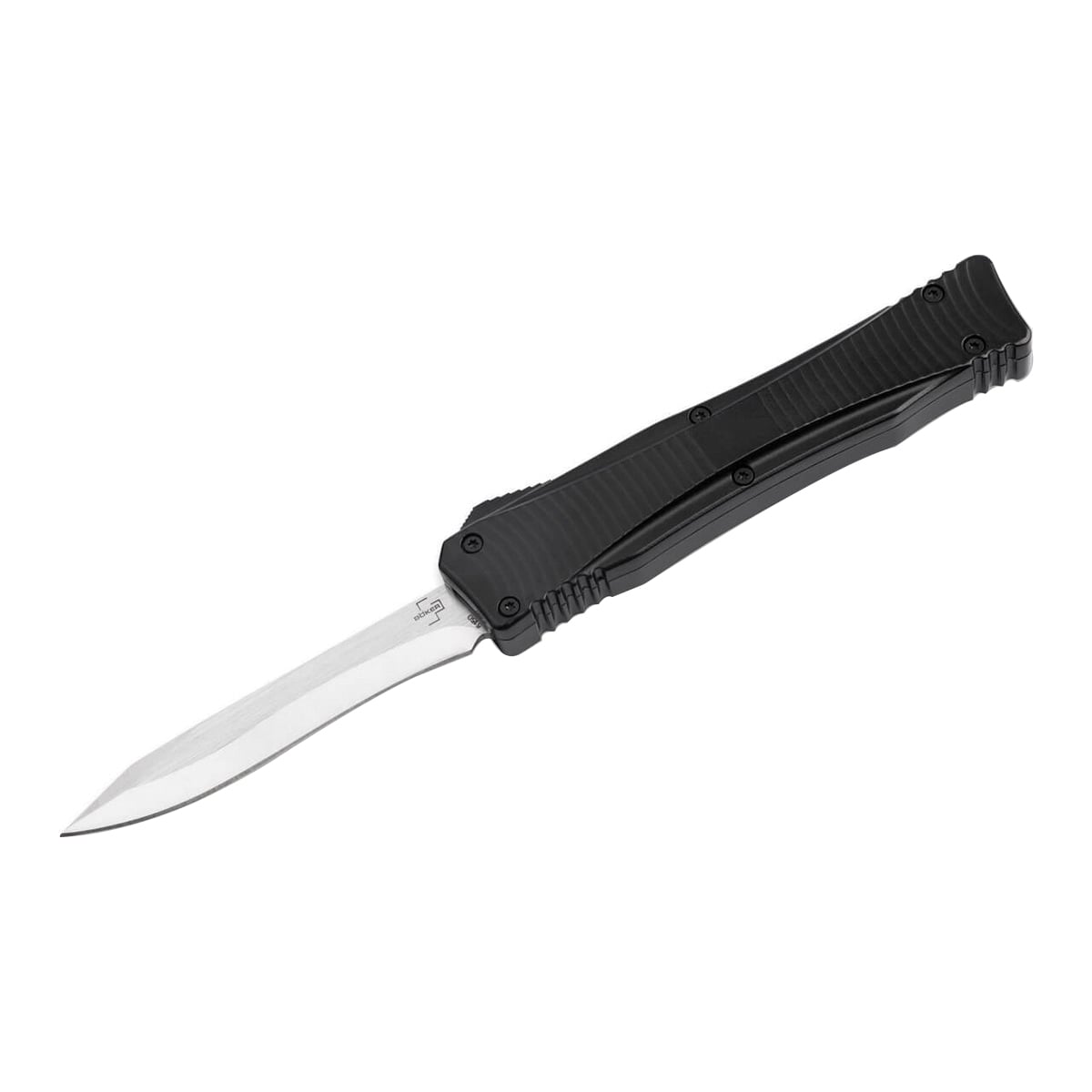Boker Plus Falcon D2 2.0 OTF Knife Reverse Tanto, Black